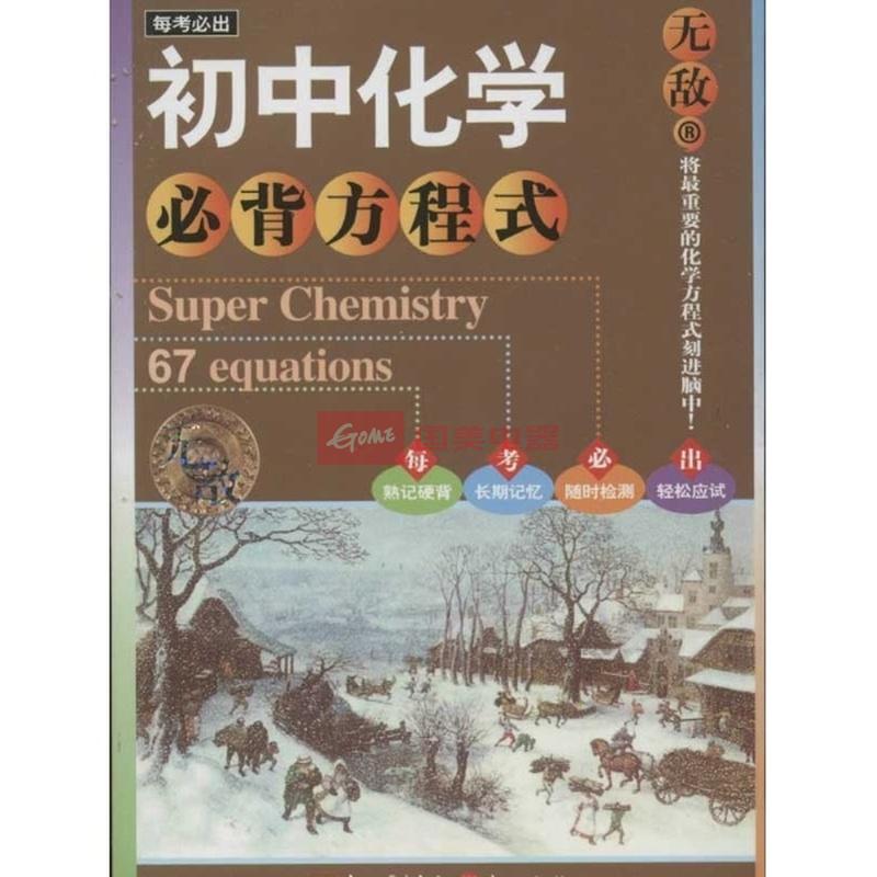 无敌初中化学必背方程式图片,外观图,细节图
