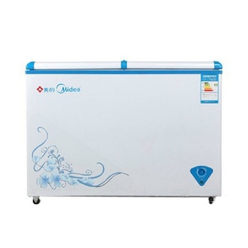 美的(Midea)BD/BC-265VMN265升冷冻冷藏转换双门冰柜(白色)
