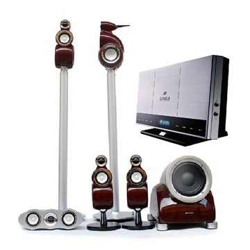  山水（sansui）UX30 家庭影院音响5.1声道套装7件套配A100功放
