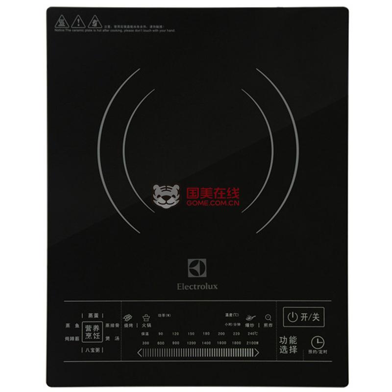 伊莱克斯(electrolux)触摸式电磁炉eih1200-g 国际品牌,系统反应灵敏