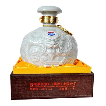 名優白酒 53度茅臺集團1915 醬香 定製酒 龍瓶裝 1500ml