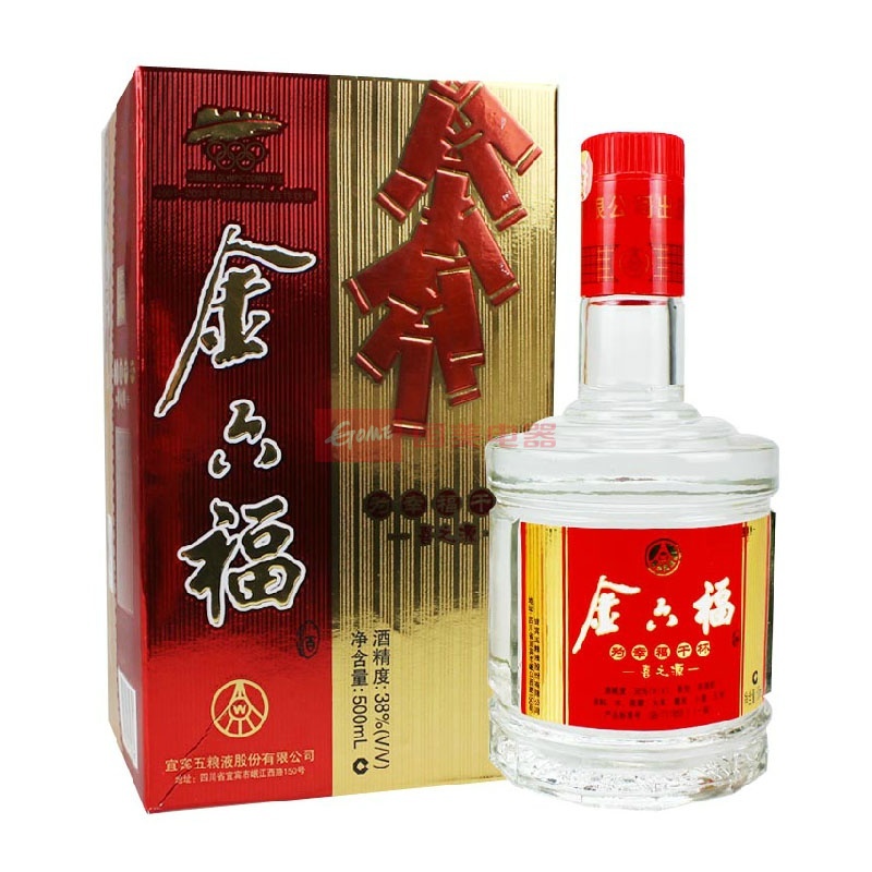 白酒金六福喜之源浓香型38度白酒500ml返回商品页