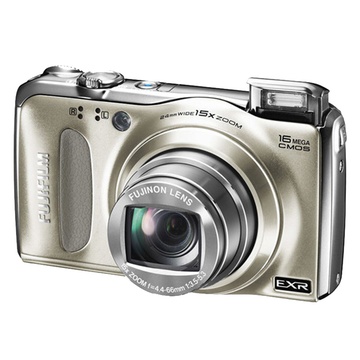 富士(fujifilm)finepix f665exr数码相机(金色)(1600万像素 15倍光学